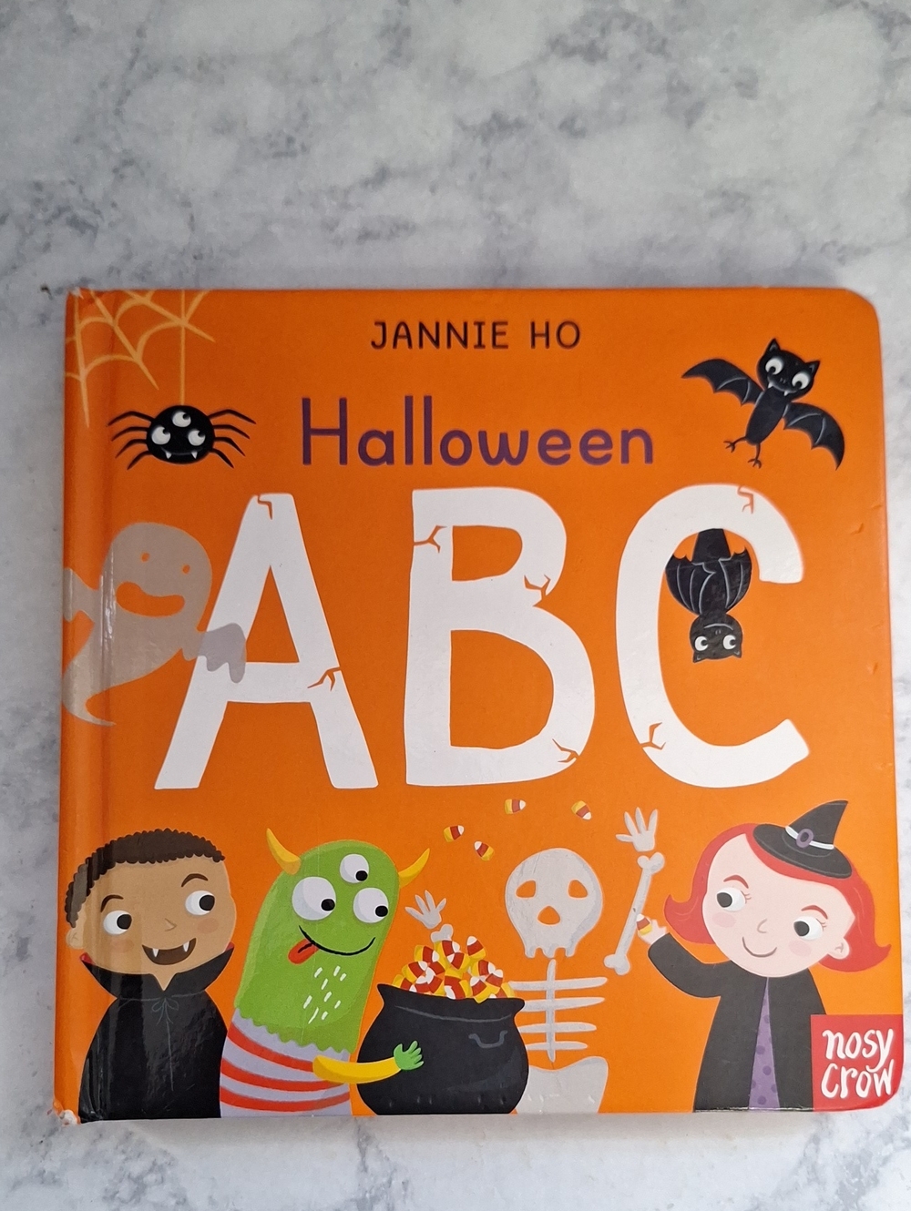 Halloween ABC Board Book - Orange